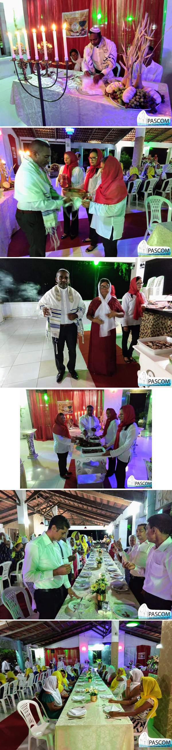 Jewish Passover celebrated at Brazilian Catholic Parish